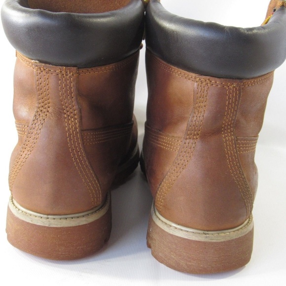 Timberland Sz 10.5 Brown Leather Boots Mens R3A20